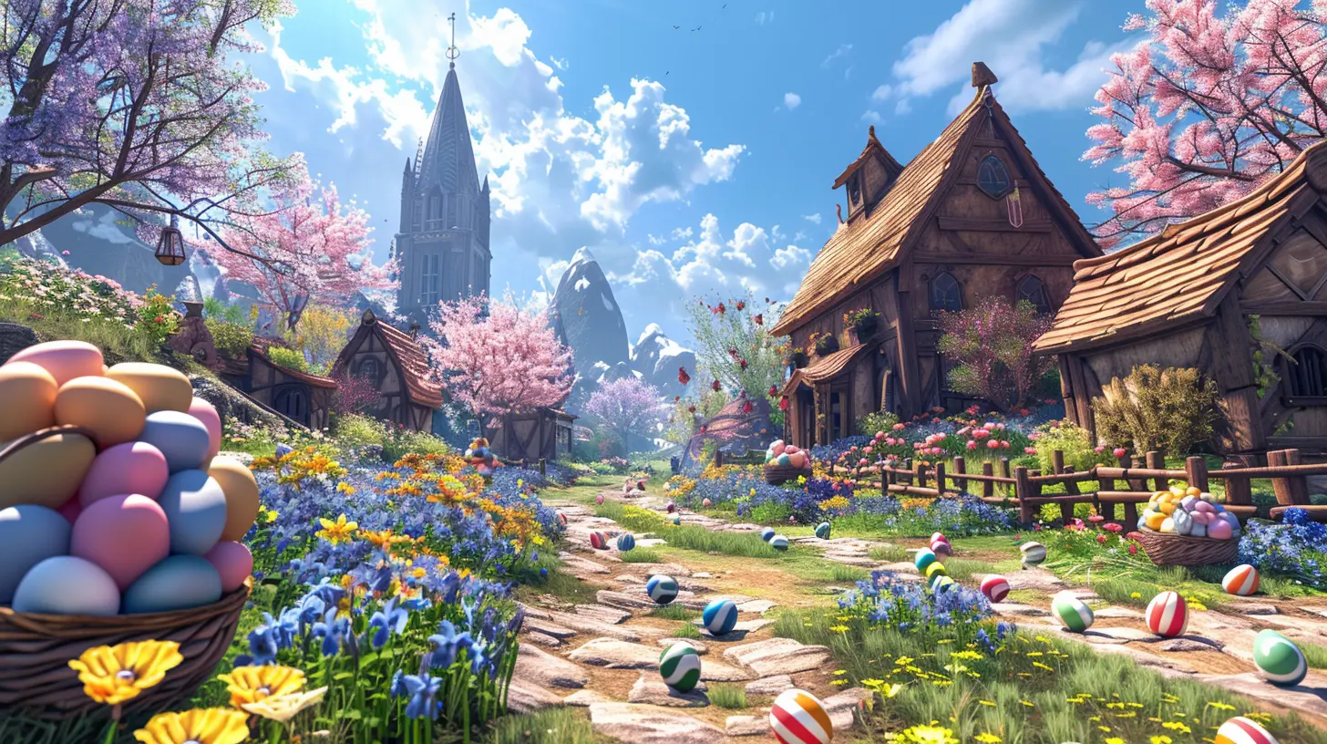 Best Springtime Easter Egg Hunts in Virtual Worlds