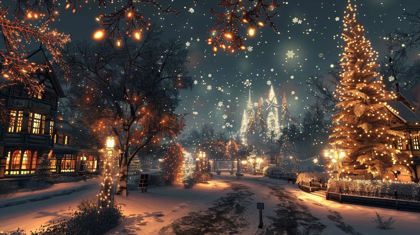 Celebrating Virtual New Year’s Eve in Online Worlds