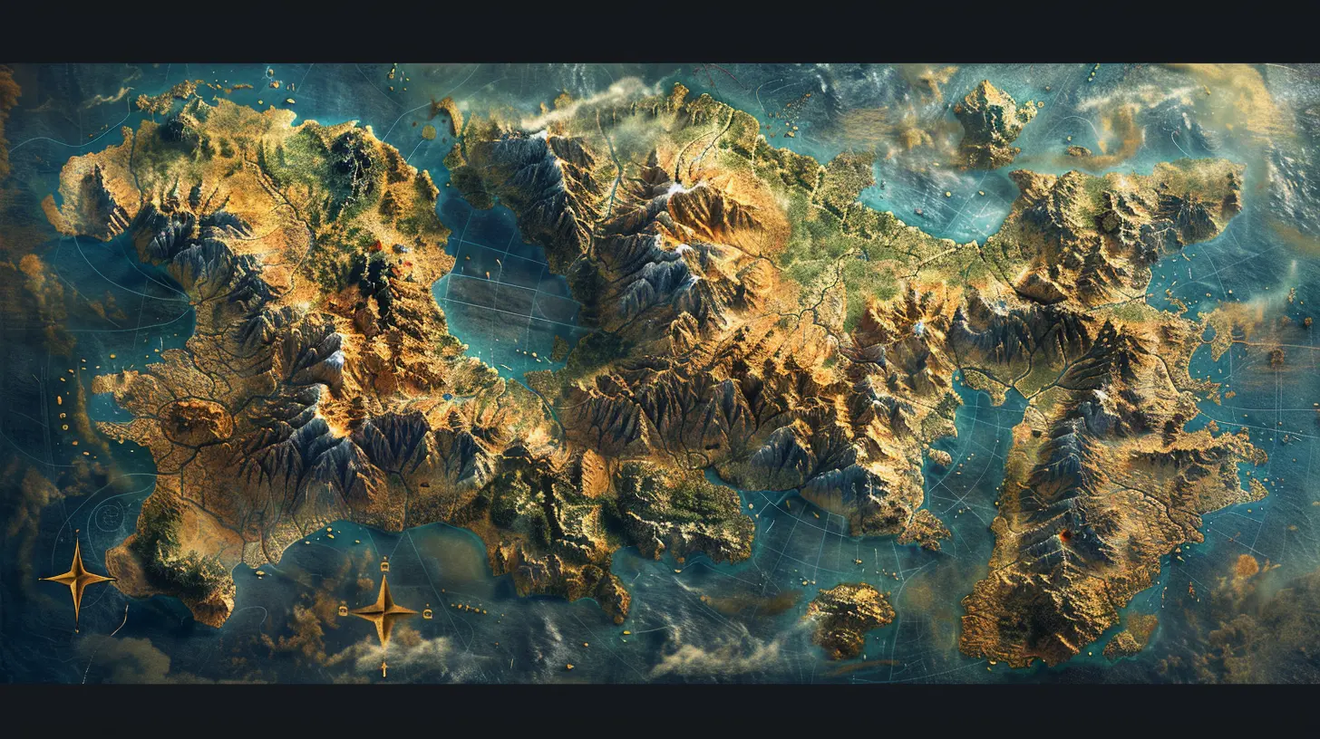 Designing a World Map that Enhances Gameplay