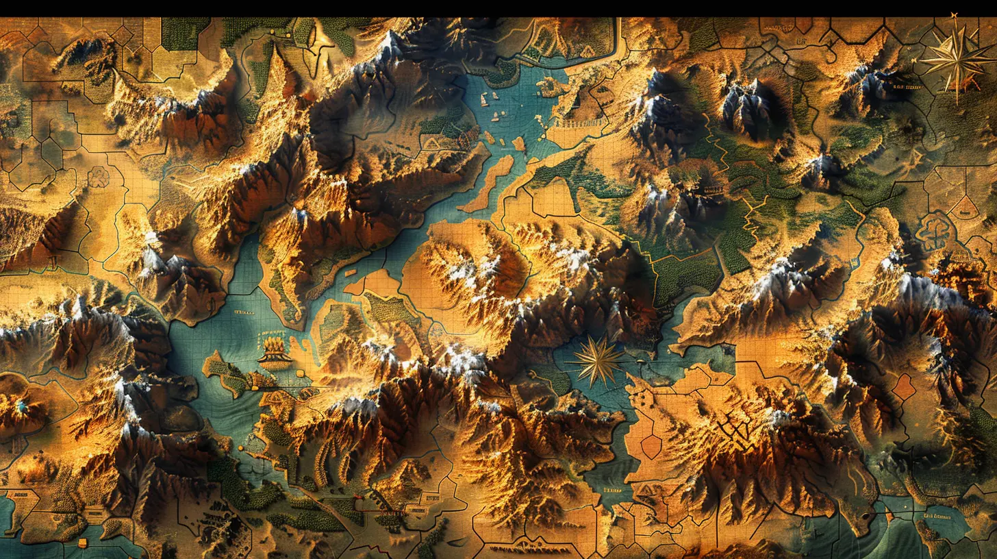 Designing a World Map that Enhances Gameplay