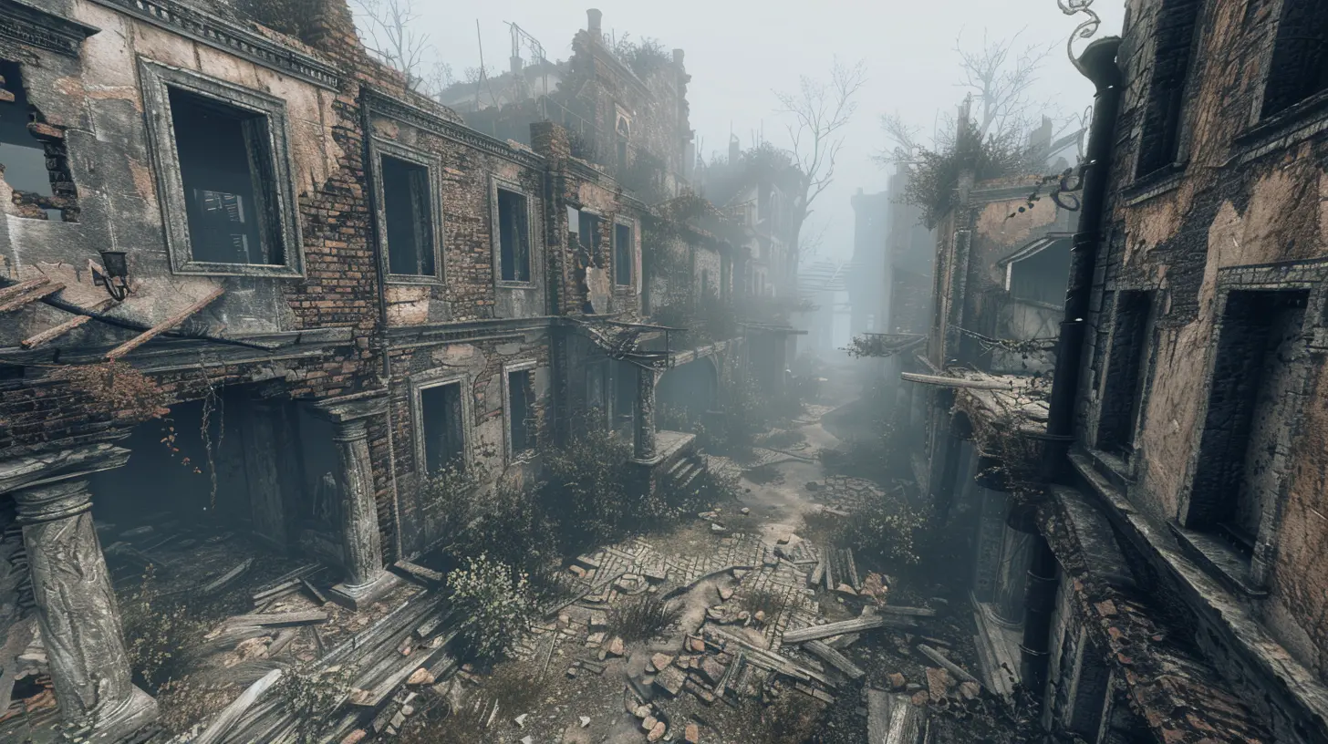 Designing Ruins and Abandoned Spaces to Tell Stories in Your Game