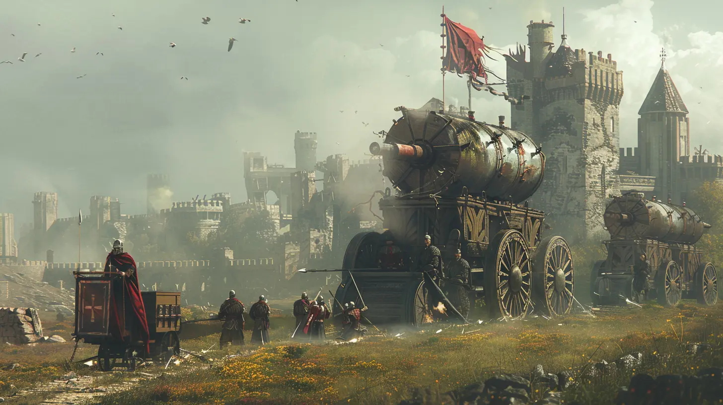 Effective Use of Siege Engines and Artillery in Strategy Games