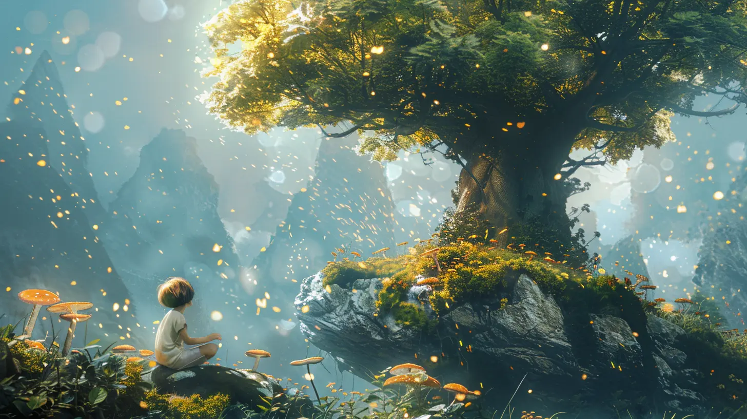 Encouraging Creativity Through Story-Based Games