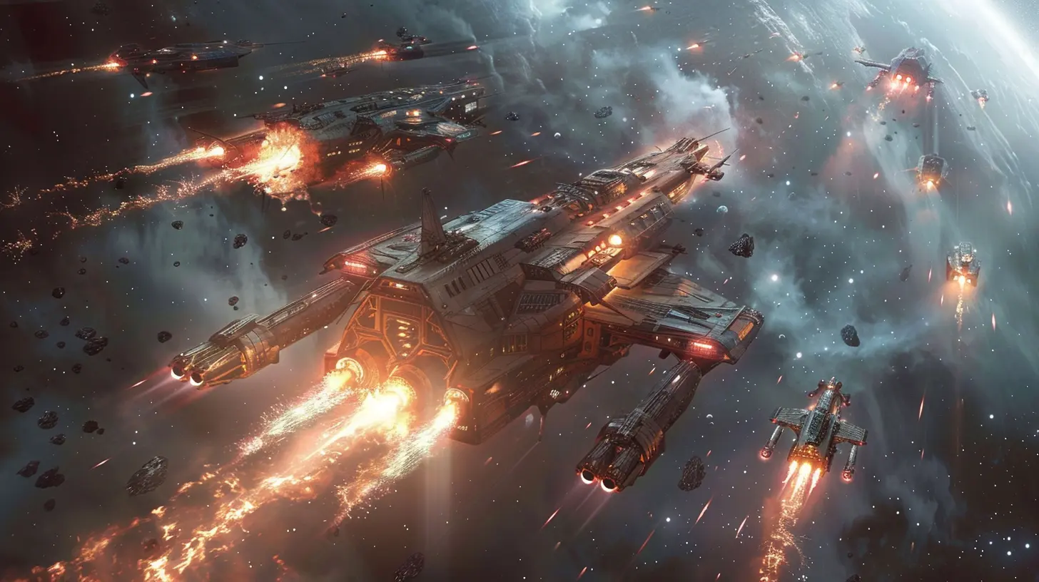 Epic Space Battles in Games That Made History