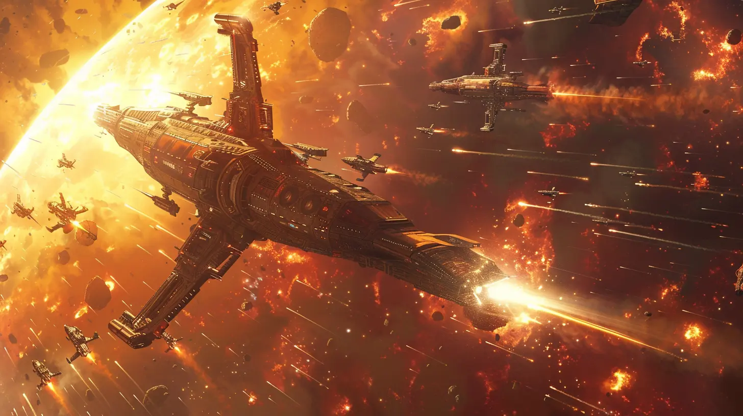 Epic Space Battles in Games That Made History