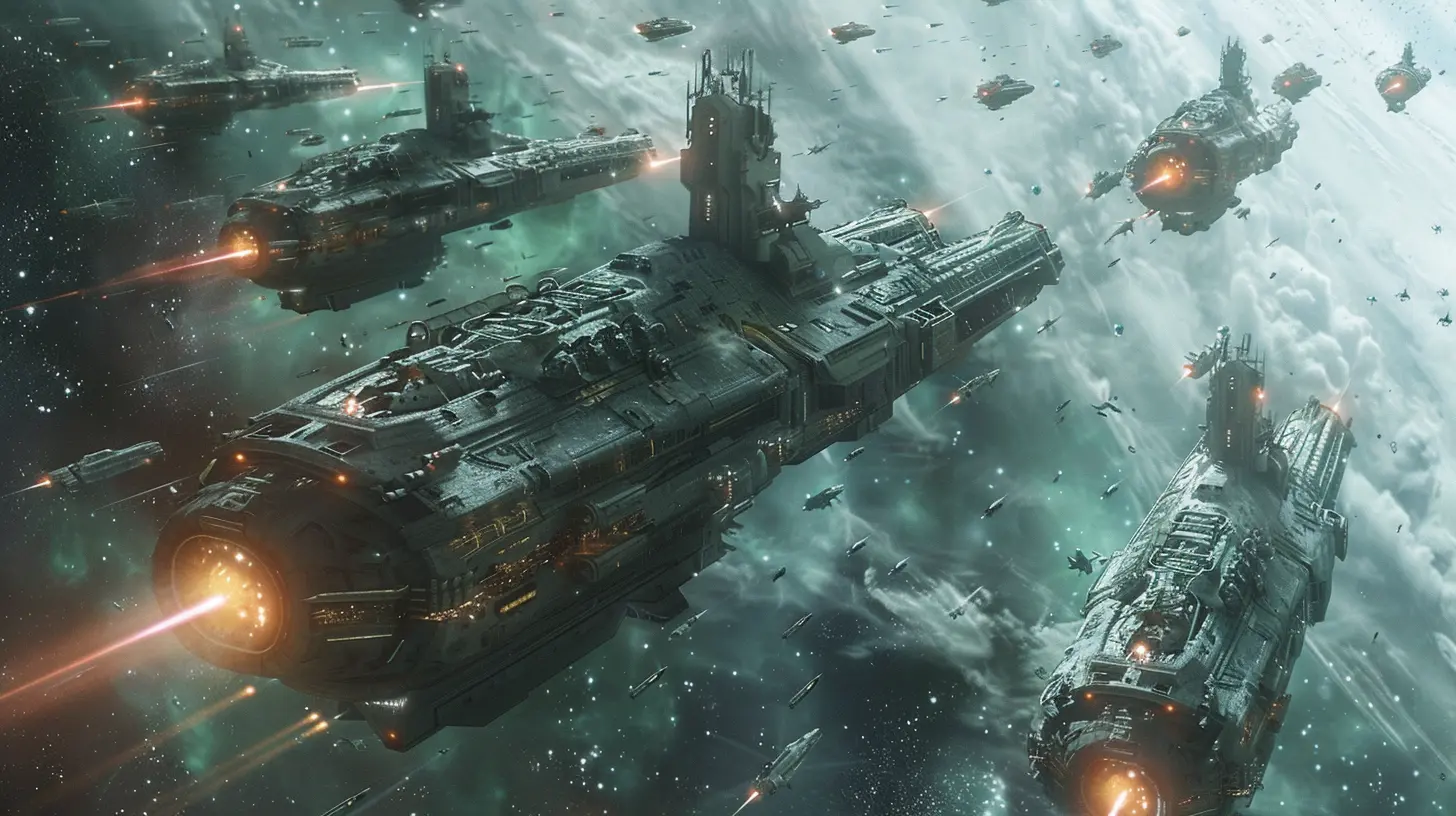 Epic Space Battles in Games That Made History