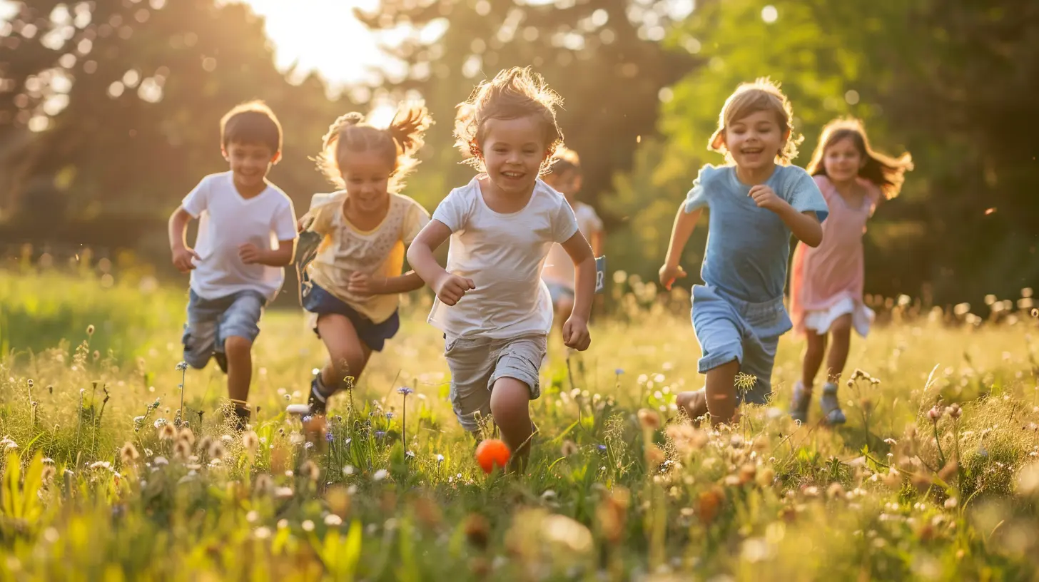 Exploring the Benefits of Outdoor Games for Kids