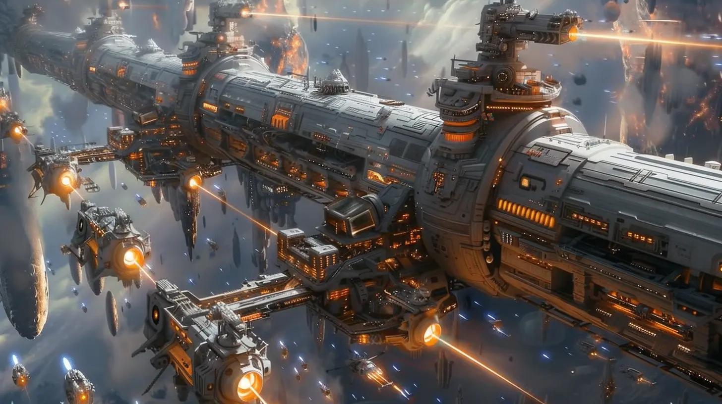 Space Colonization in Strategy-Based Sci-Fi Games