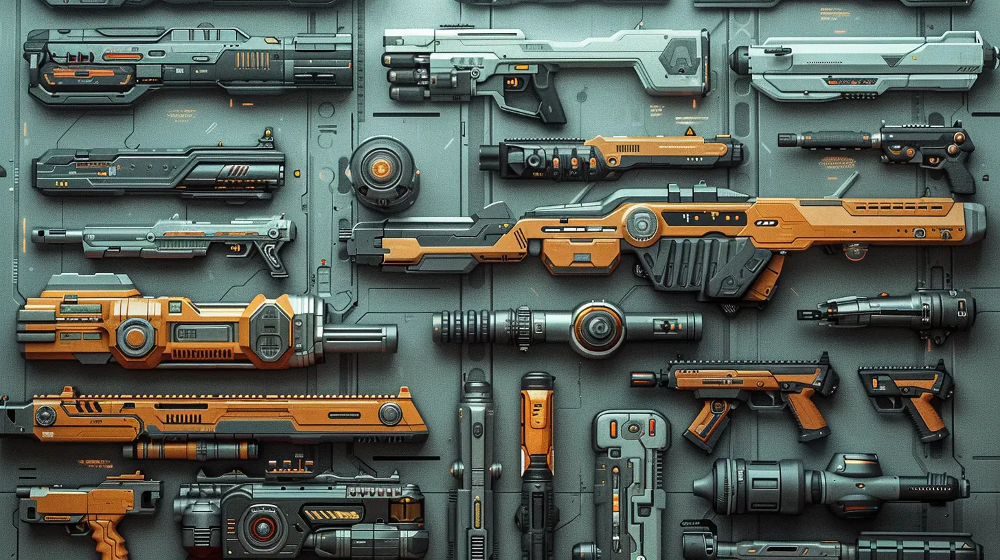 Weapons of the Future in Sci-Fi Gaming Universes