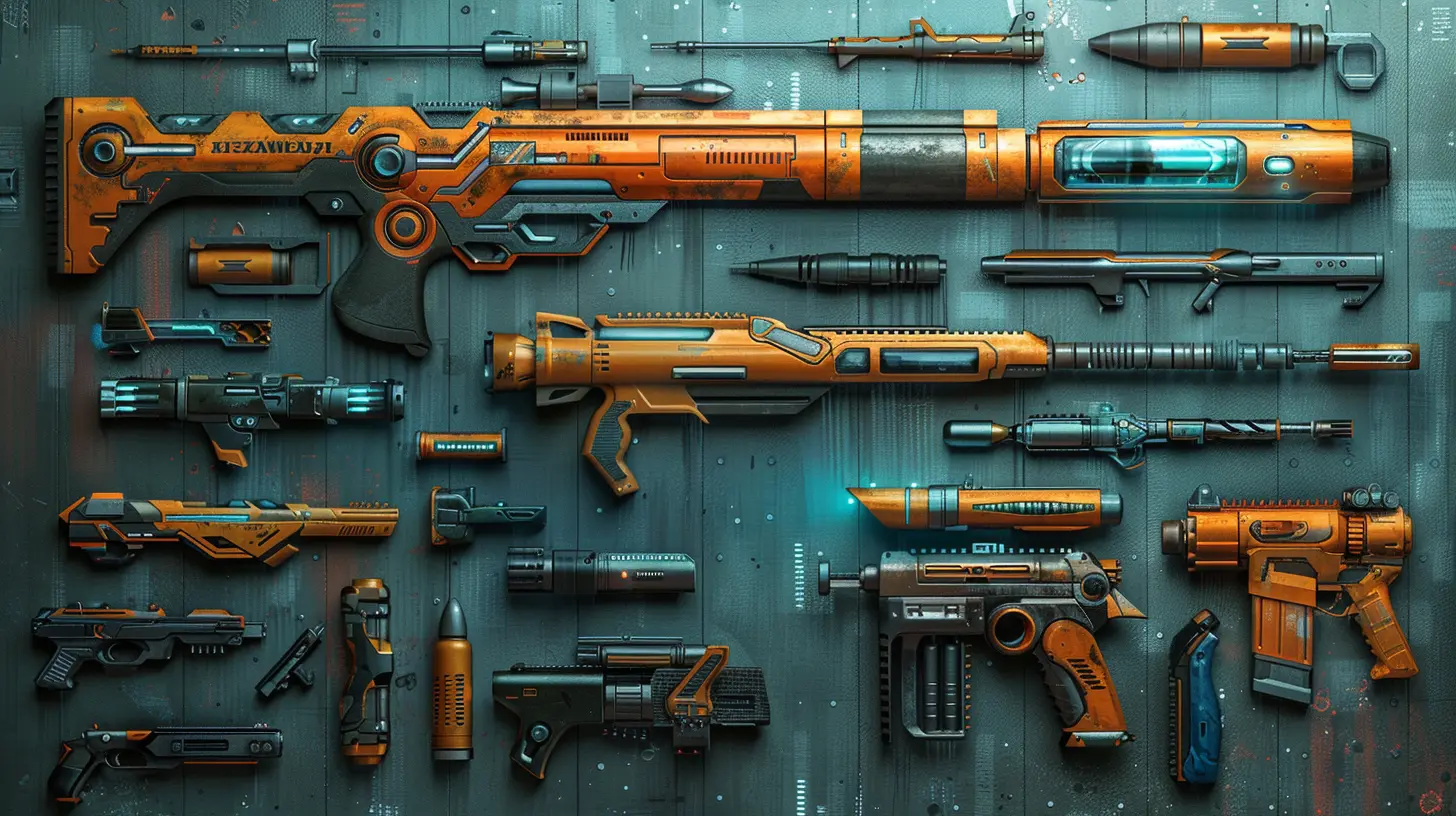 Weapons of the Future in Sci-Fi Gaming Universes