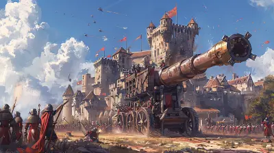 Effective Use of Siege Engines and Artillery in Strategy Games