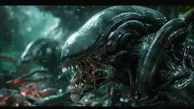 Survival Mechanics in Hostile Alien Environments
