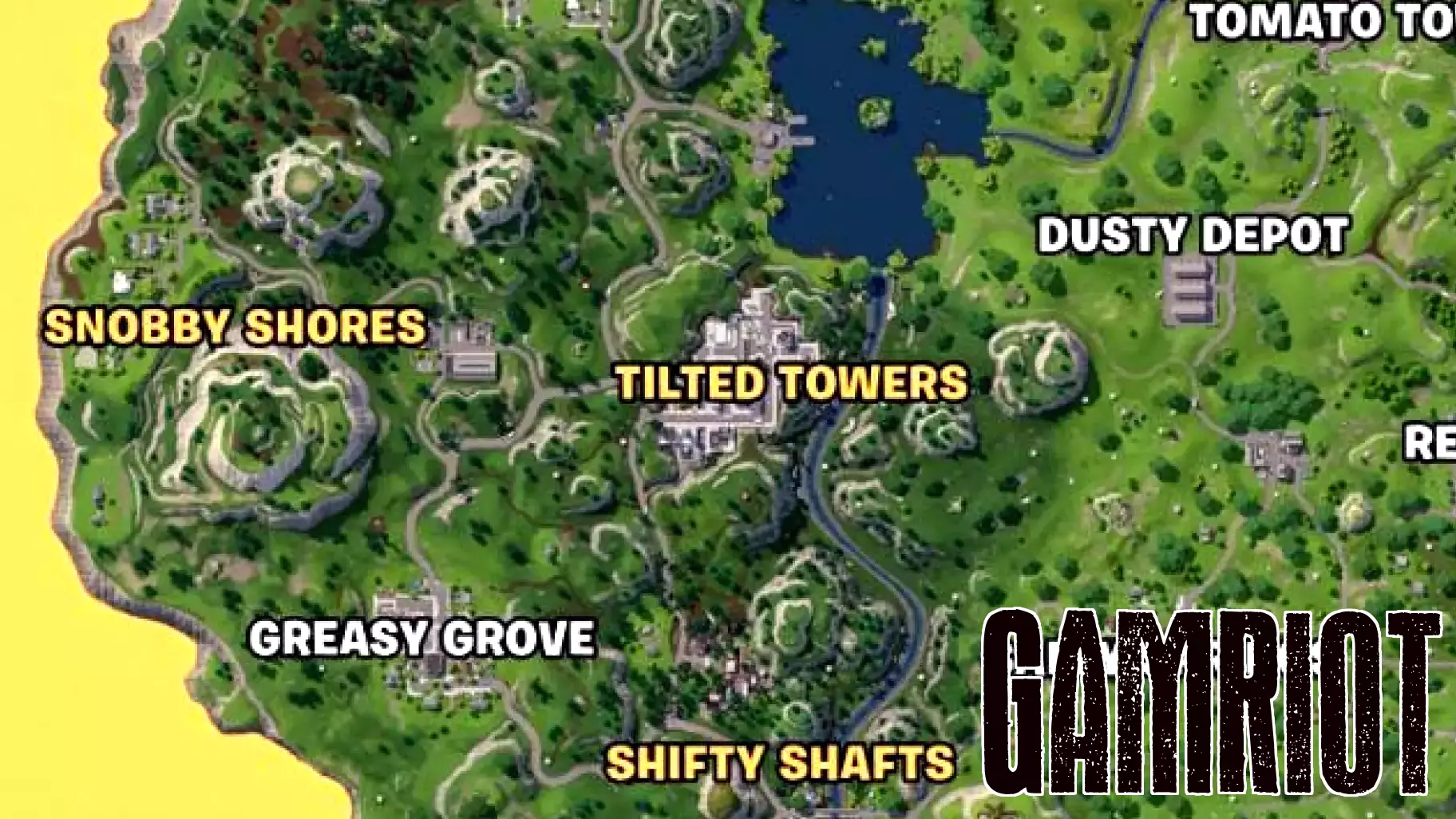 Exciting Reveal: The Fortnite OG Chapter 1 Season 2 Map Unveiled