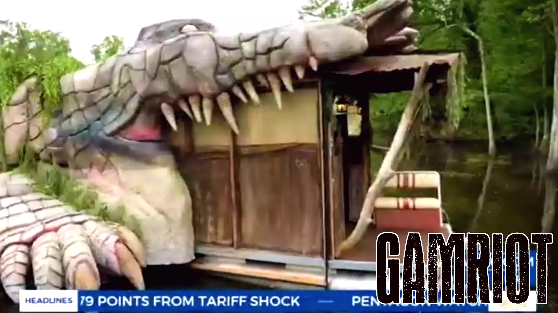 Experience Gaming Like Never Before in a Gator-Infested Bayou