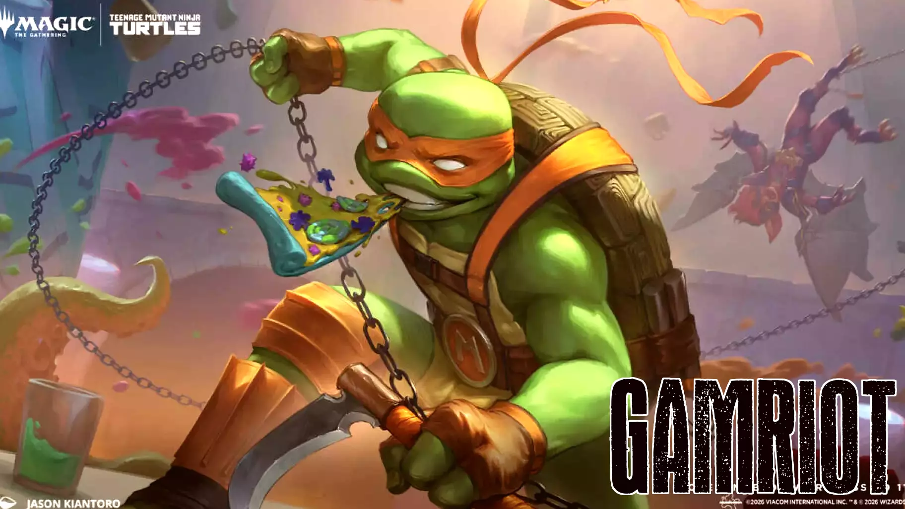 **Magic: The Gathering Embraces Arcade Culture with TMNT Crossover**
