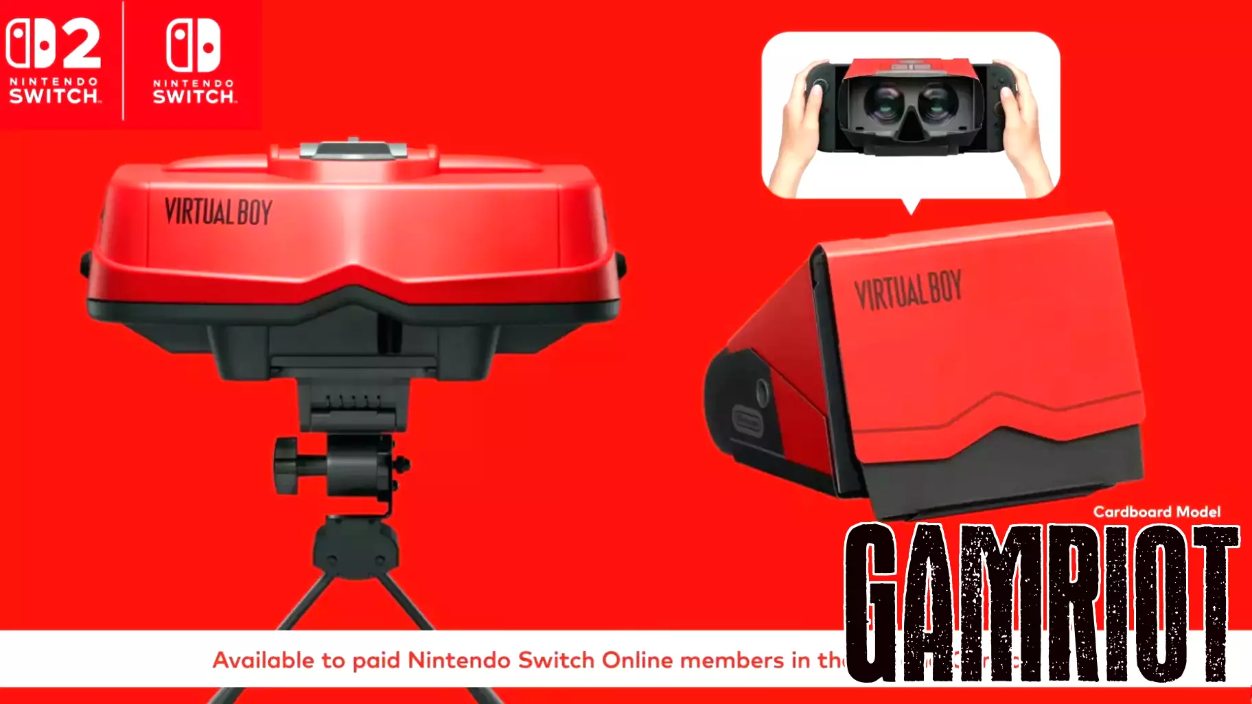 New Virtual Boy Accessory Coming to Nintendo Switch