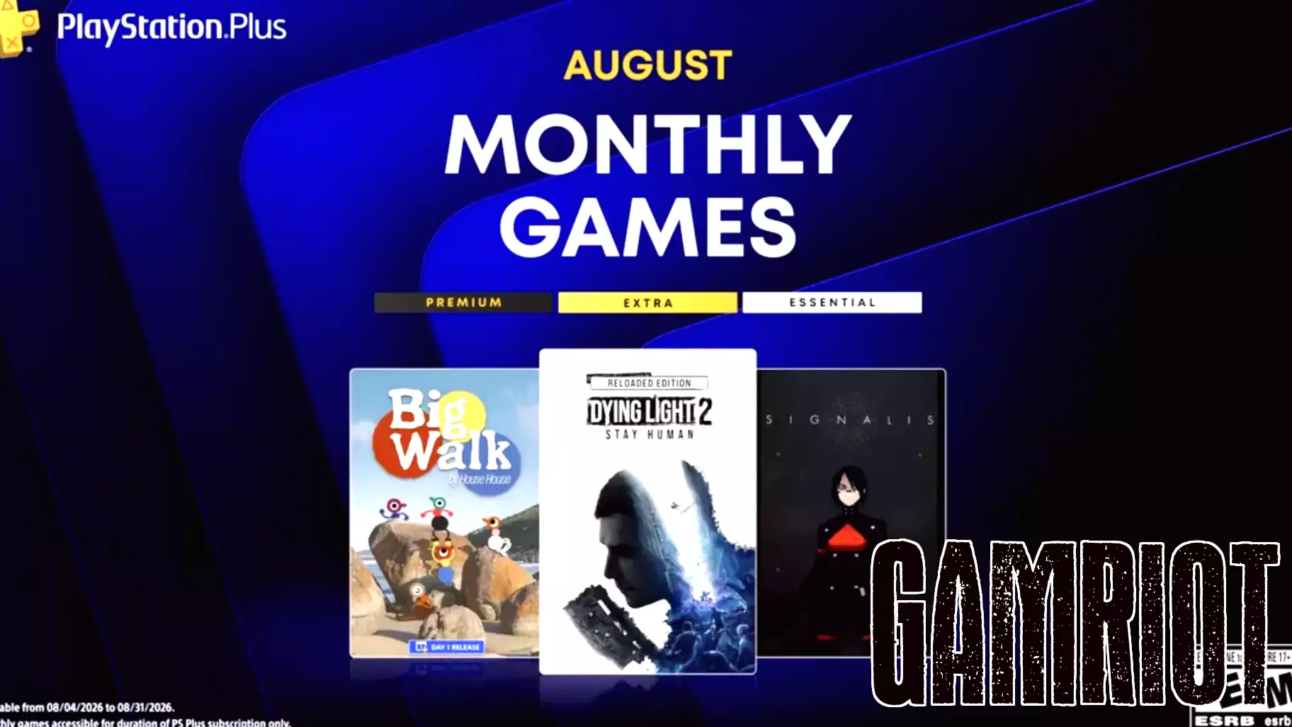 PlayStation Plus August Lineup Brings Cosmic Horror, Parkour Zombies, and a Long Walk