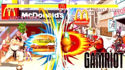 Street Fighter-Inspired Burgers Launch in Japan